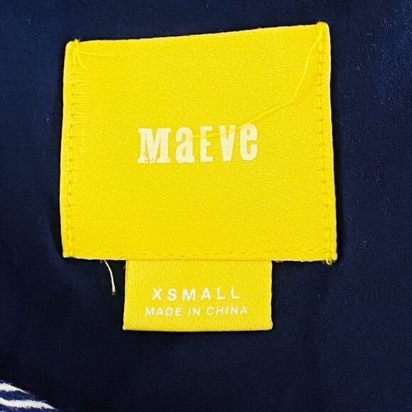 Anthropologie Maeve Floral Abstract Women's XS Indiga Swing Dress - Picture 11 of 11